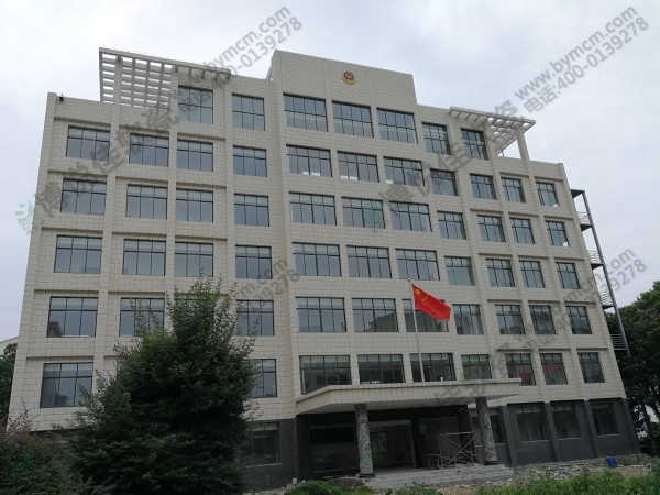 鄂州市公安局華容分局軟瓷施工案例